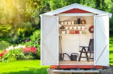 A clean shed after its owner kept mice out