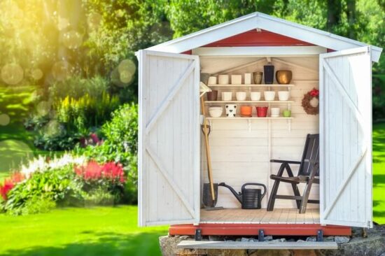 A clean shed after its owner kept mice out