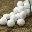 Mothballs that could be used to keep cats away