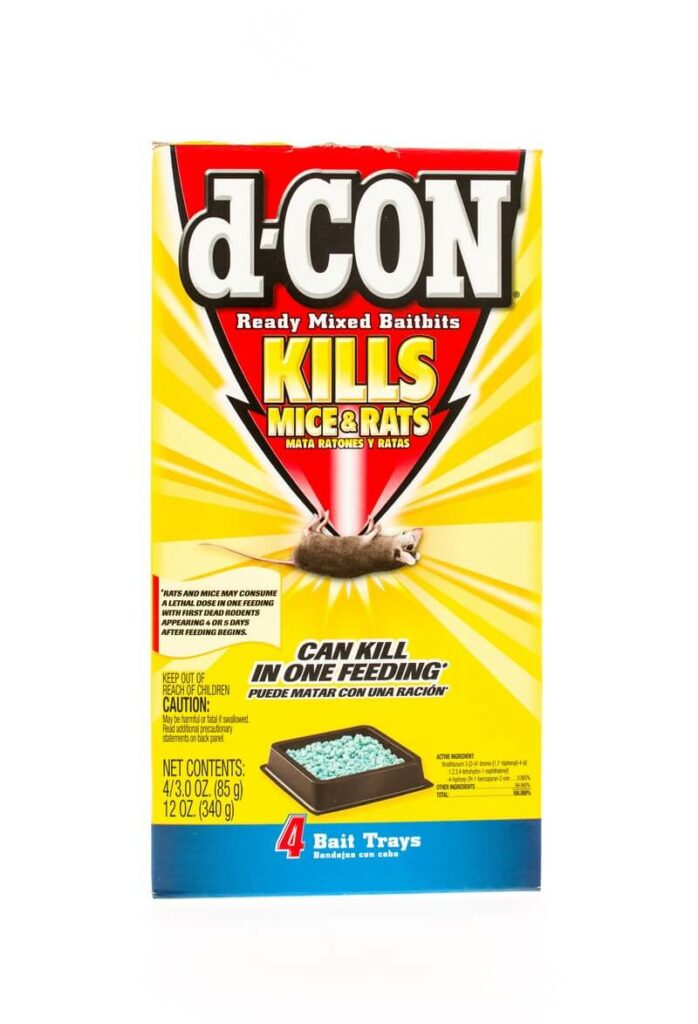 D-con which you can use to kill squirrels