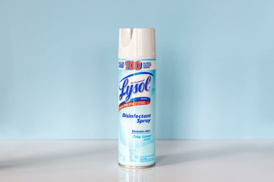 Lysol that some homeowners try to kill bed bugs with