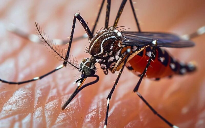 States with the least mosquitoes