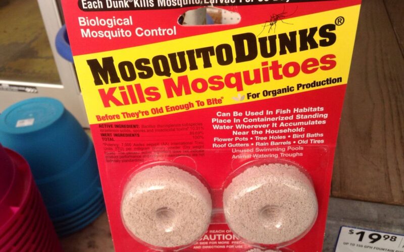 Mosquito dunks