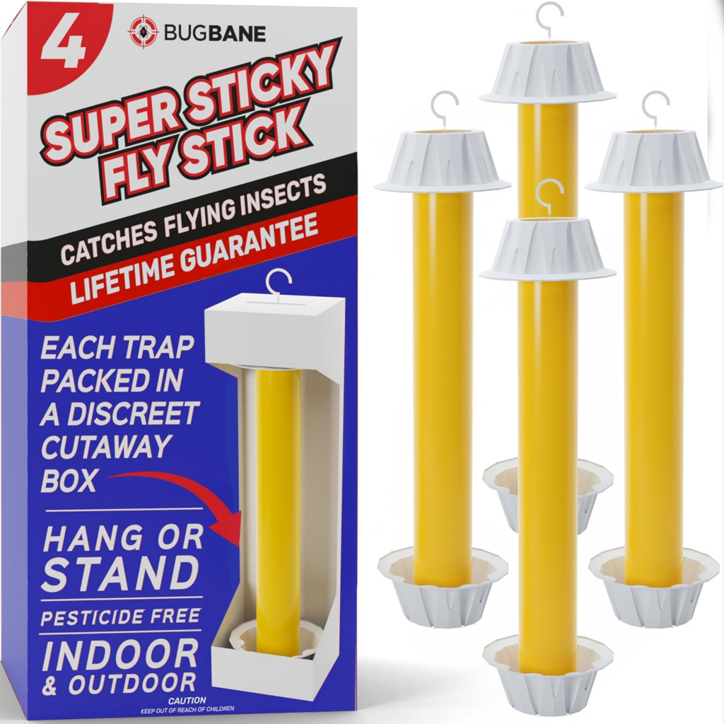 Best Fly Trap for Indoors: Reviews and Buyer’s Guide 13 Fly Stick Sticky Fly Traps