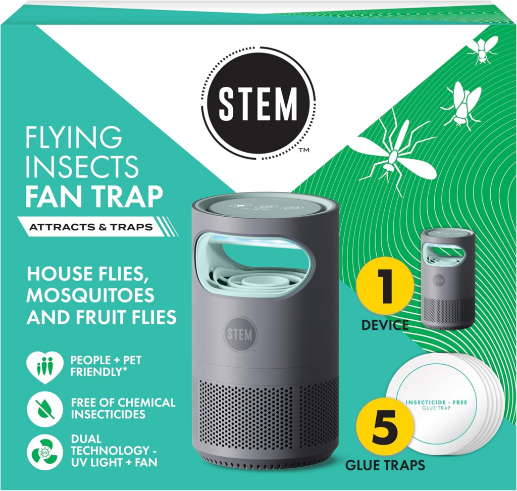 Best Fly Trap for Indoors: Reviews and Buyer’s Guide 10 STEM Flying Insect Fan Trap