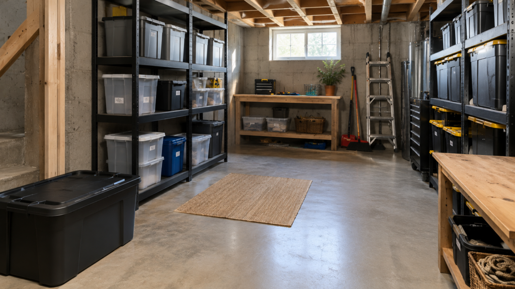 Declutter and Reduce Hiding Spots