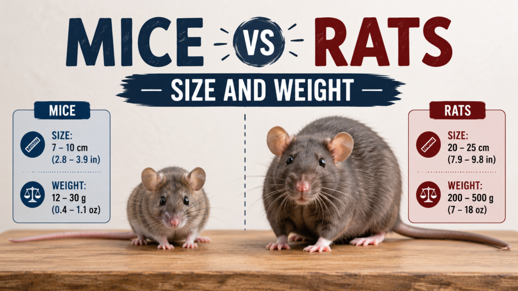 Mice vs Rats - How to Tell Them Apart 2 Mice vs Rats