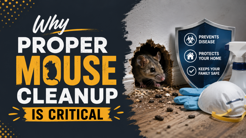 How to Clean Up After Mice - Remove Odors, Droppings, and Nests! 2 How to Clean Up After Mice