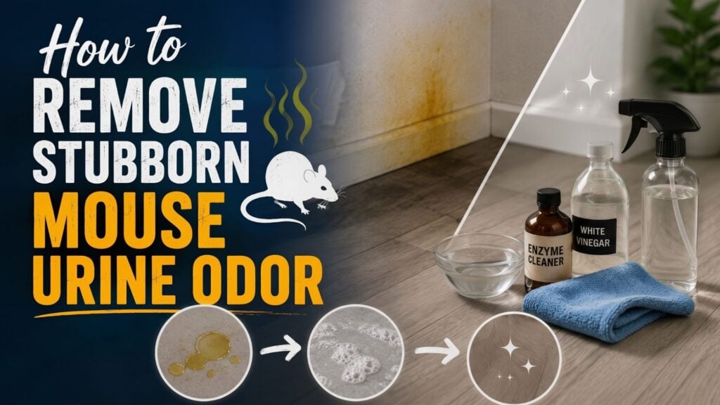 How to Clean Up After Mice - Remove Odors, Droppings, and Nests! 4 How to Clean Up After Mice