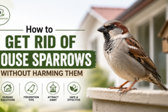 How to Get Rid of House Sparrows Without Harming Them