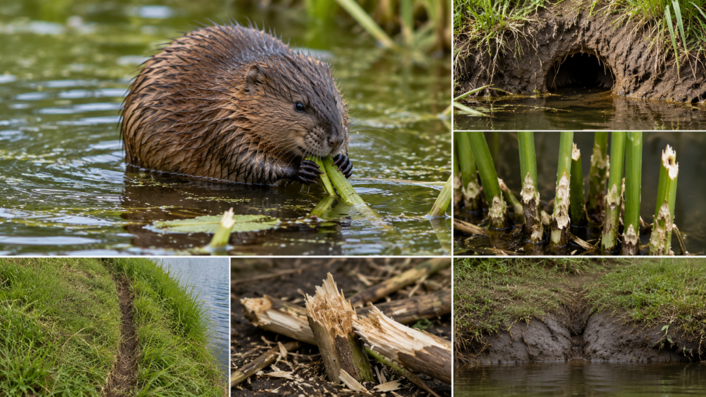 Signs You Have a Muskrat Problem