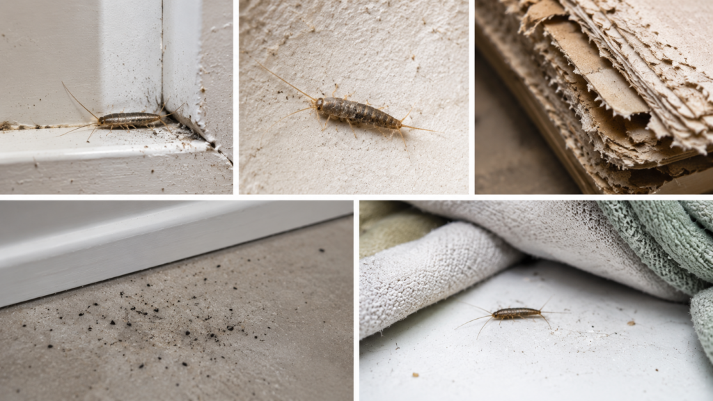 Signs of a Firebrat Infestation