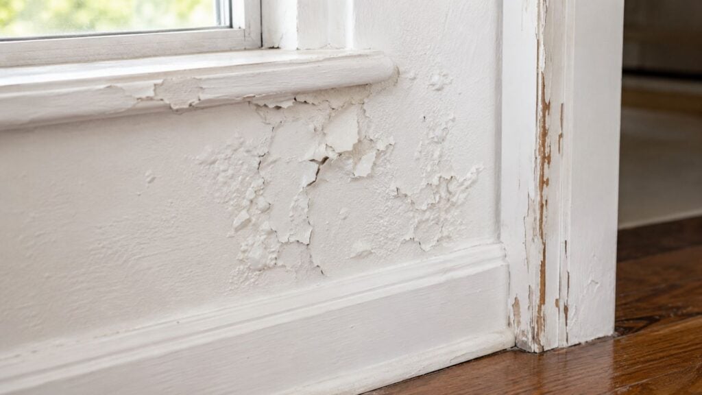 Bubbling or Peeling Paint