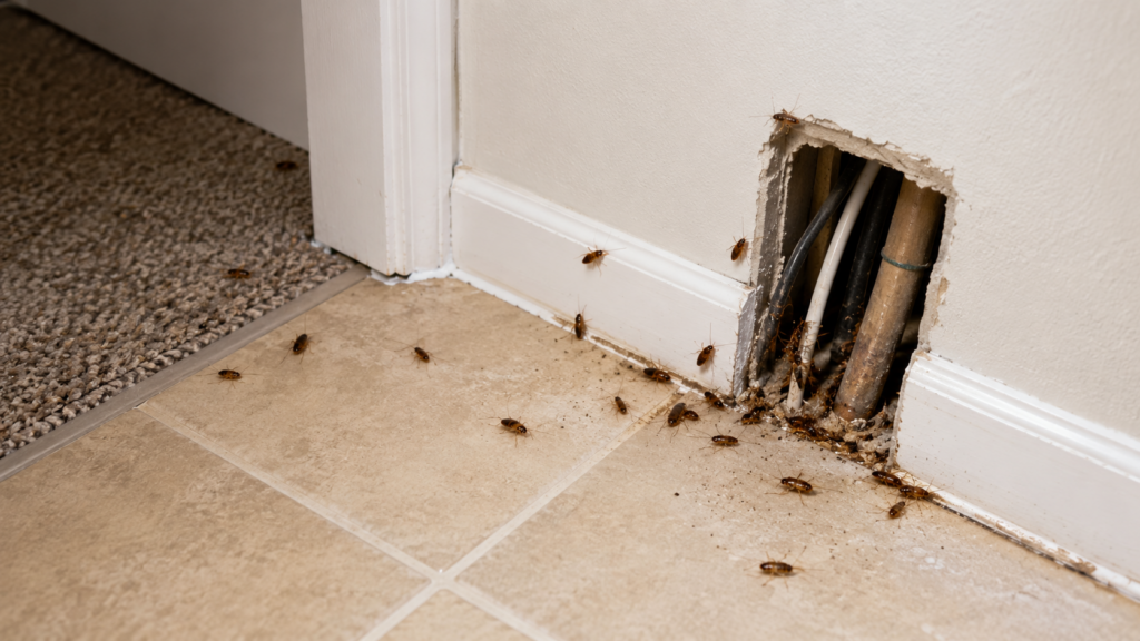 Why are Baby Cockroaches Suddenly Appearing 3 Cracks and Gaps Around the Home