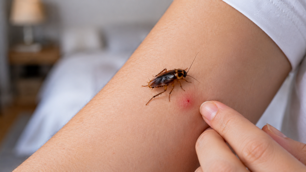 Do Cockroaches Climb into Beds at Night -Facts You Should Know 3 Do Cockroaches Bite People