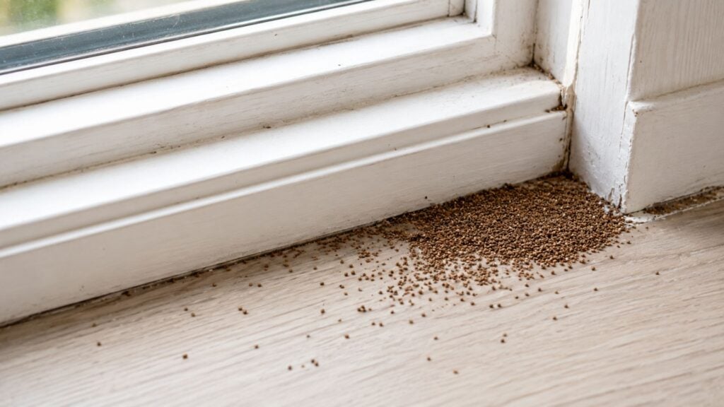 Frass, or Termite Droppings