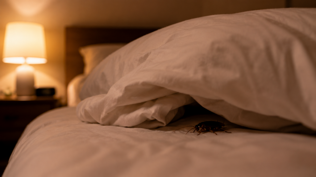 Do Cockroaches Climb into Beds at Night -Facts You Should Know 2 Do Cockroaches Climb into Beds at Night