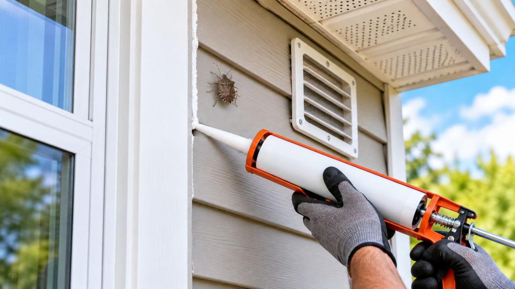 Can Stink Bugs Enter Through Recessed Lights 4 Seal Exterior Cracks and Openings