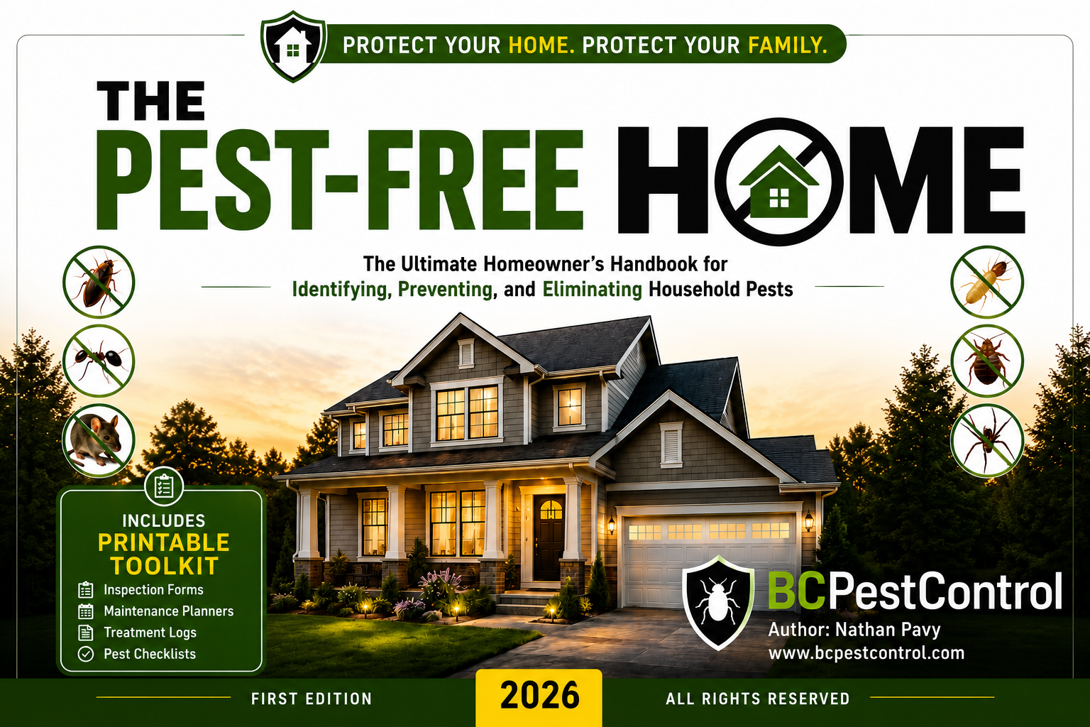 The Pest-Free Home Pest Control eBook