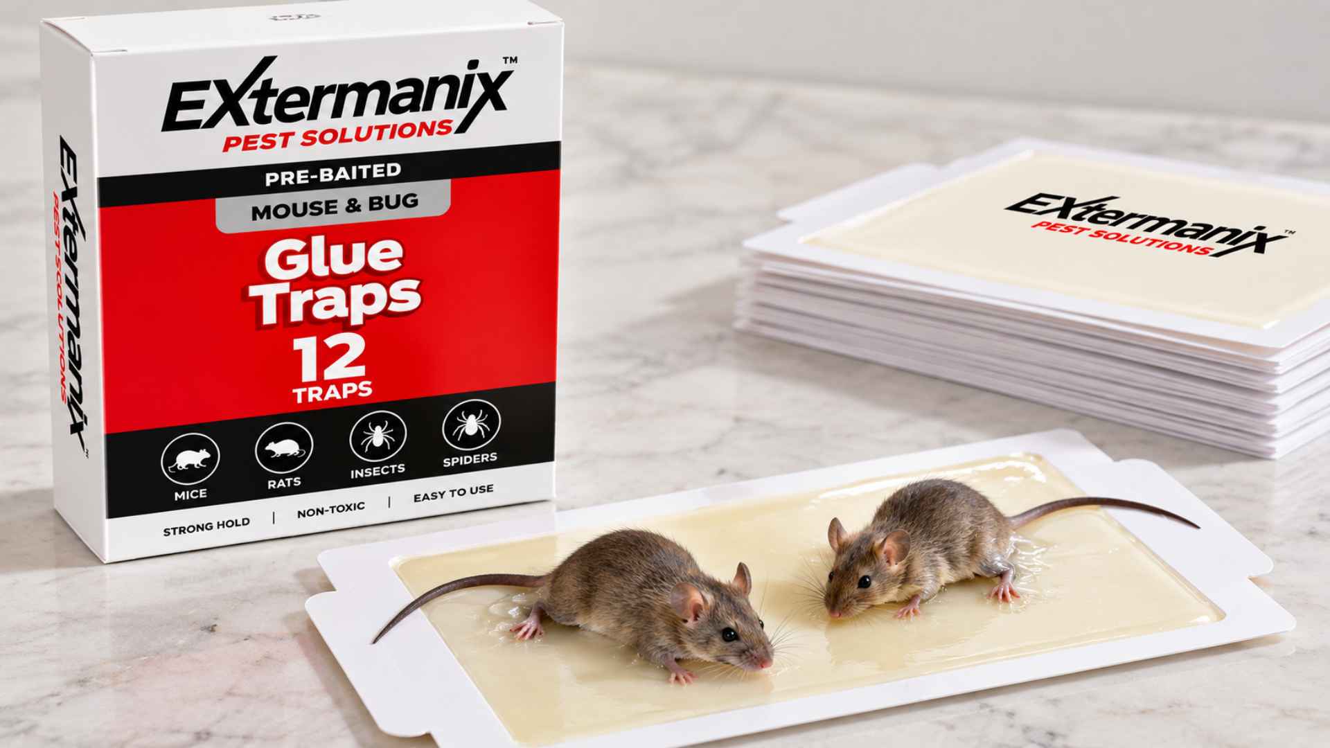 Extermanix Mice Glue Traps 