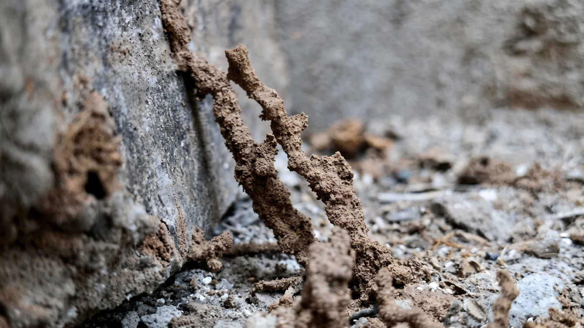 How To Remove Termite Mud Tubes 4 What Do Termite Mud Tubes Look Like?